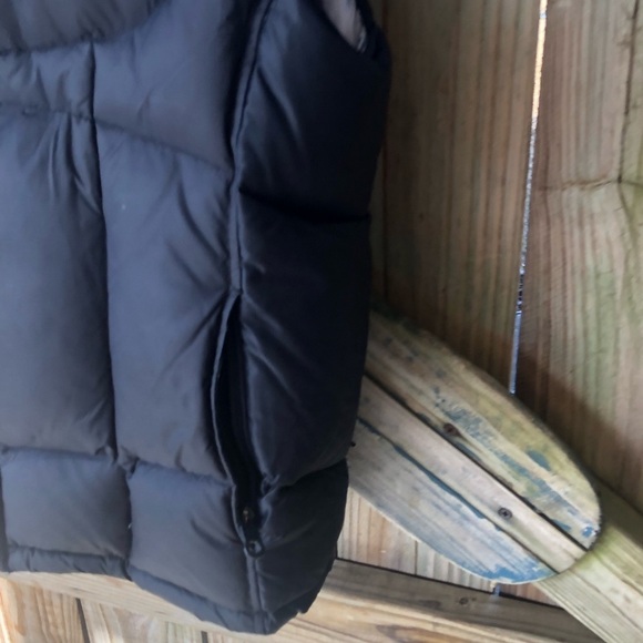 Gap Black Quilted Down Filled Full Zip 5 Pocket Vest Size L - Picture 9 of 14